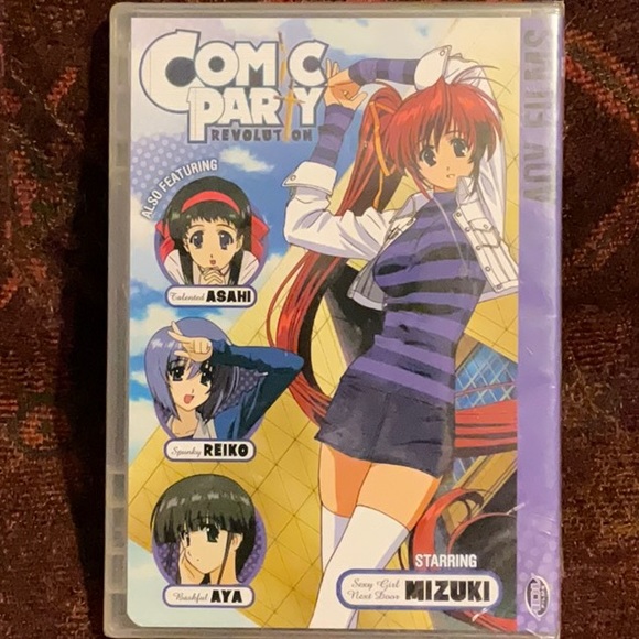 Comic Party Anime DVD lot volume 1 and 2 FACTORY SEALED NEW - Picture 2 of 4